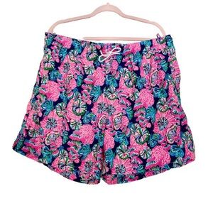Lilly Pulitzer Mens Swim Trunks NWT